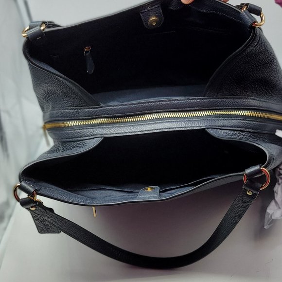 Coach Kristy Shoulder Bag C6231 Midnight Blue - Picture 6 of 8